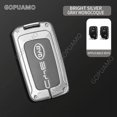 thumbnail image 1 of Zinc alloy Car Remote Key Case Cover Protect Shell Bag For BYD C 3 button S6 S7 G3 L3 M6 L6 E6 F0 F3 3 Button Smart Keychain, 1 of 26
