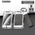 thumbnail image 1 of Zinc alloy+leather Car Key Case Cover For Chevrolet D 3/4/5 buttons key case Cruze Aveo Trax Sail Malibu Accessories, 1 of 25