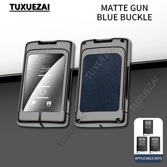 Zinc alloy+leather Car Key Case Cover For Chevrolet D 3/4/5 buttons key case Cruze Aveo Trax Sail Malibu Accessories
