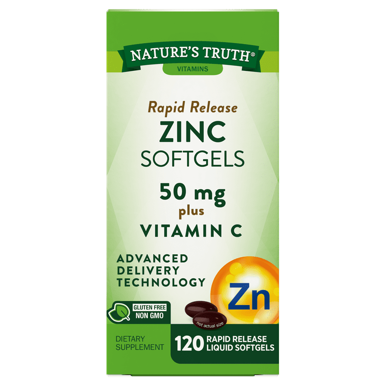  FORTE NATURALS 100 Zinc Supplements Specially Formulated for  Sensitive Stomachs, Vitamins for Adults Daily Supplement Vegan 50mg, Non  GMO, Easy to Swallow Zink Vitaminas : Health & Household