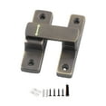 thumbnail image 1 of Zincs Alloy Flipping Door 90/180 Degree Sliding Door Privacy Door Bolts for Outdoor, Garage, 1 of 14