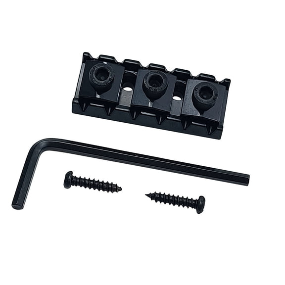Zincs Alloy Guitar Bridge Lock 42mm 43mm Quick Installation Secure Tuning For Double Tremolo Systems