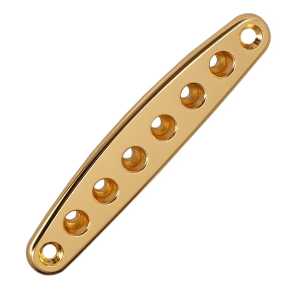 Zincs Alloy Guitar String Through Plate Guitar Bridge String Thru Body Ferrules Bushing Plate Guitar Accessories