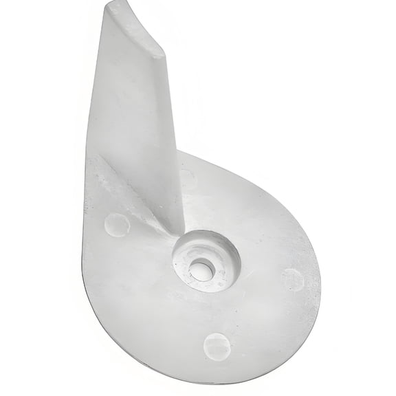 Zincs Alloy Outboards Motor Fin Anodes Trim Tab Anodes Design For 30 50HP Engines