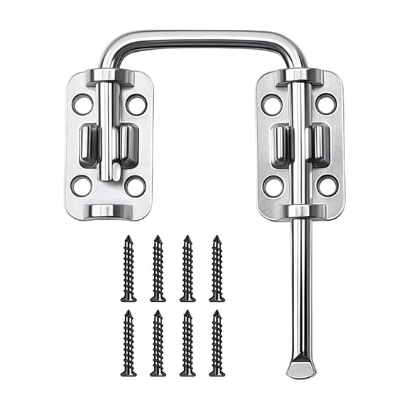 Zincs Alloys Adjustable Door Chain Lock Easyly Installation Door Security Chain for House Apartment Warehouse