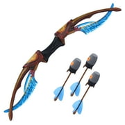 Zing Disney Avatar Ceremonial Bow and Arrow Archery Toy Set for Kids with 3 Zonic Whistle Arrows