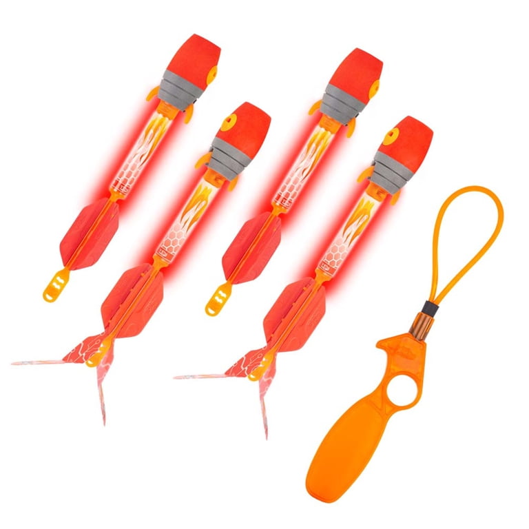 Zing Light up Rockets Launching Combo - Firetek Sky ripperz 2X