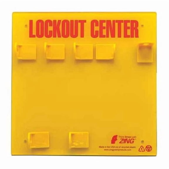 Lockout Board,Unfilled,11-1/2 In H 7113E