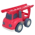 thumbnail image 1 of Zing Plantastic City Vehicles - Single Pack (Large Size) - Ladder Truck - Made from 40% Wheat Straw Material – Pretend Play Toy for Age 3 and Up, 1 of 6