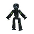 thumbnail image 1 of Zing StikBot Single Pack - Includes 1 StikBot - Collectible Action Figures and Accessories, Stop Motion Animation, Ages 4 and Up (Solid Black Sparkle), 1 of 6
