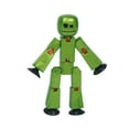 thumbnail image 1 of Zing StikBot Single Pack - Includes 1 StikBot - Collectible Action Figures and Accessories, Stop Motion Animation, Ages 4 and Up (Metal Olive), 1 of 6