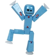Zing StikBot Single Pack - Includes 1 StikBot - Collectible Action Figures and Accessories, Stop Motion Animation, Ages 4 and Up StarForst Blue