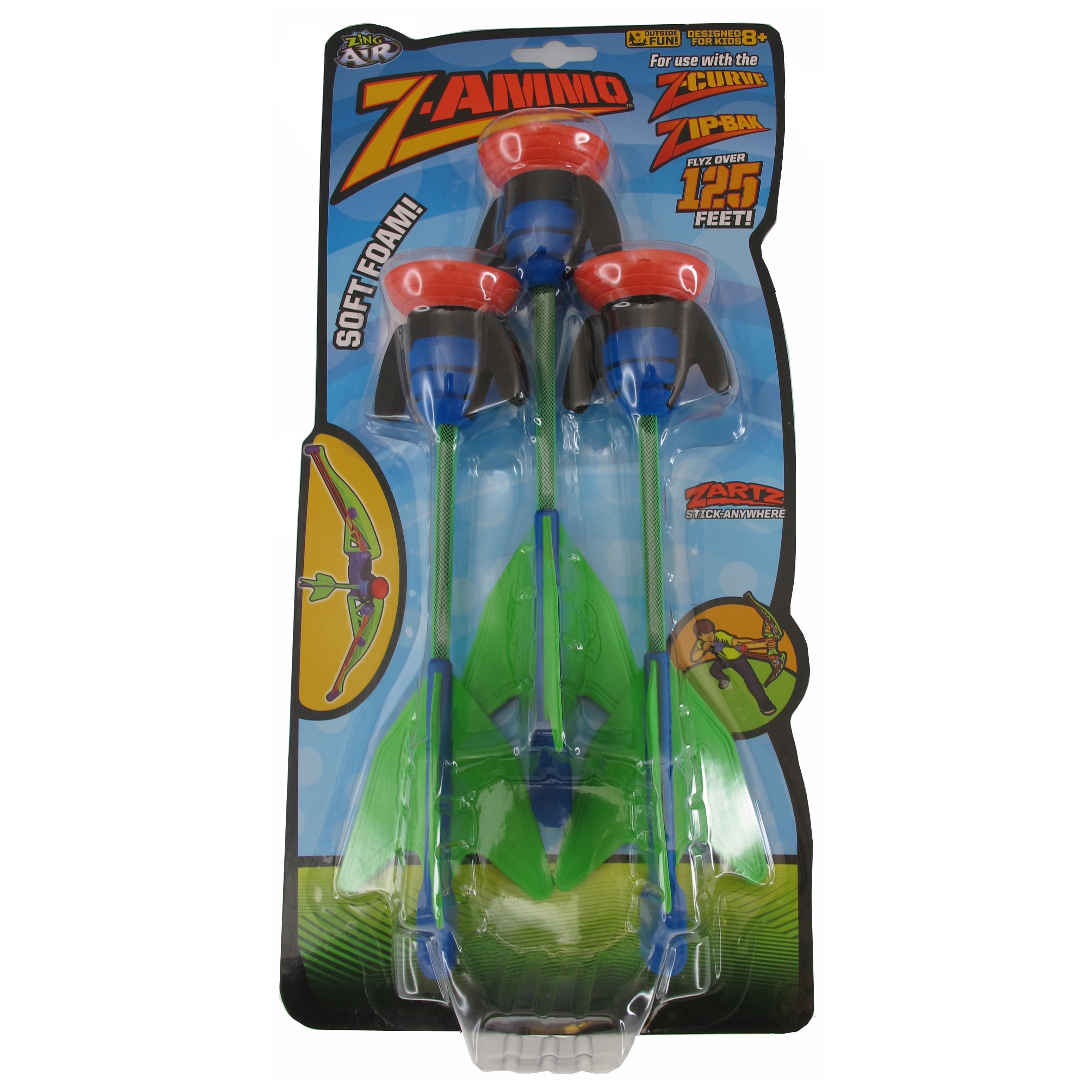 Zing Toys Z-Curve Bow Refill Pack - Soft Foam Arrows