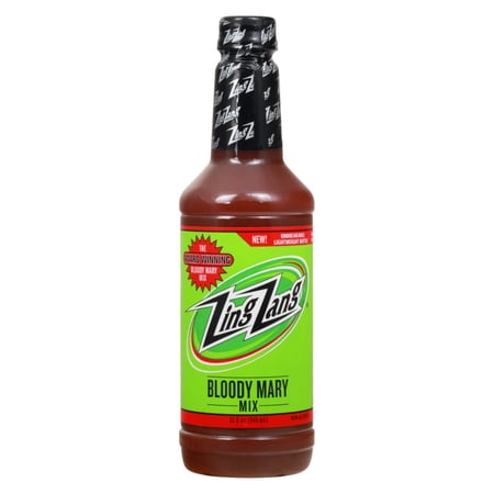 ZING ZANG - Unbreakable Bloody Mary Mix with Vegetable Juice Blend - 32 Fo, Case of 12