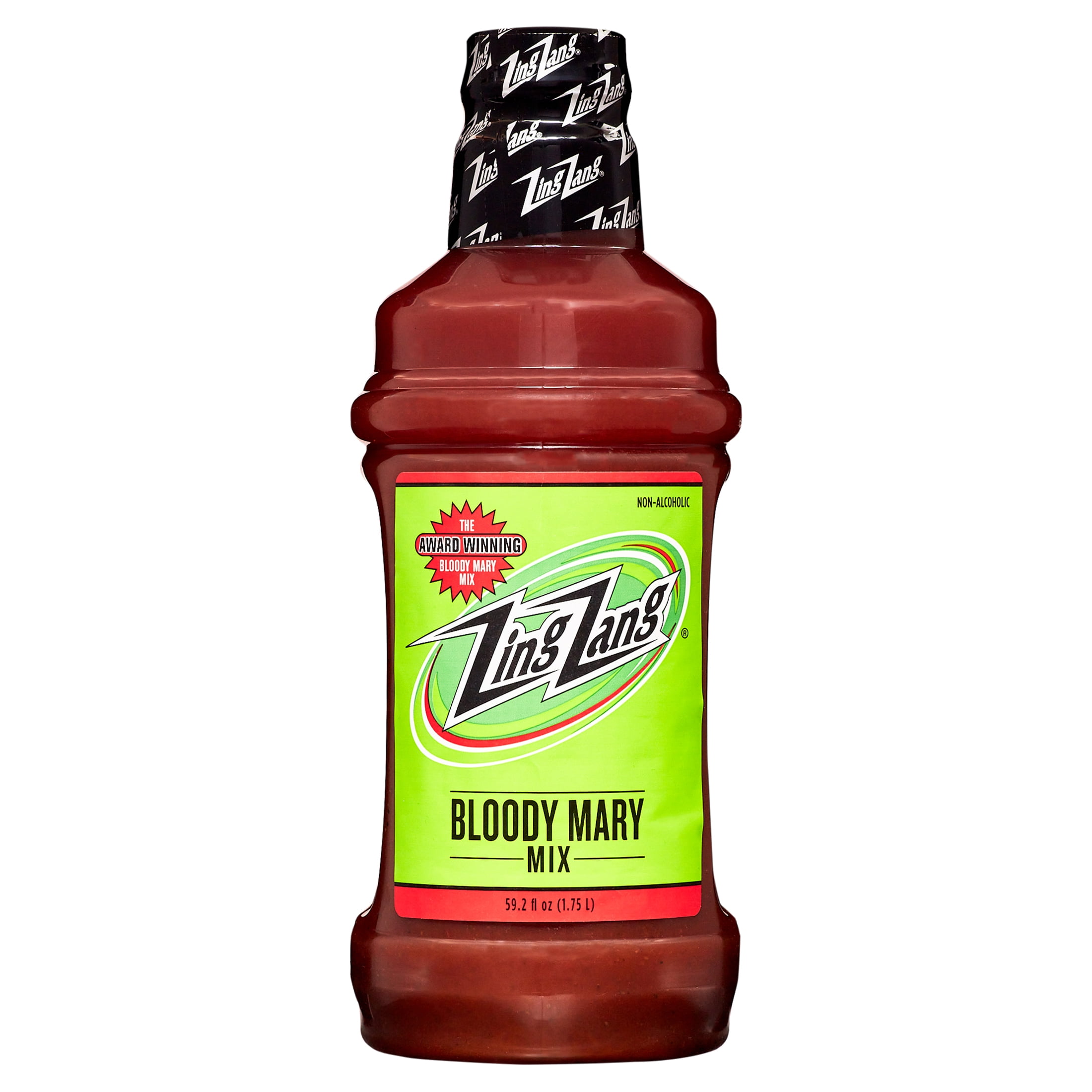 Zing Zang Bloody Mary Mix, NonAlcoholic Cocktail Mixer, 1.75L Bottle