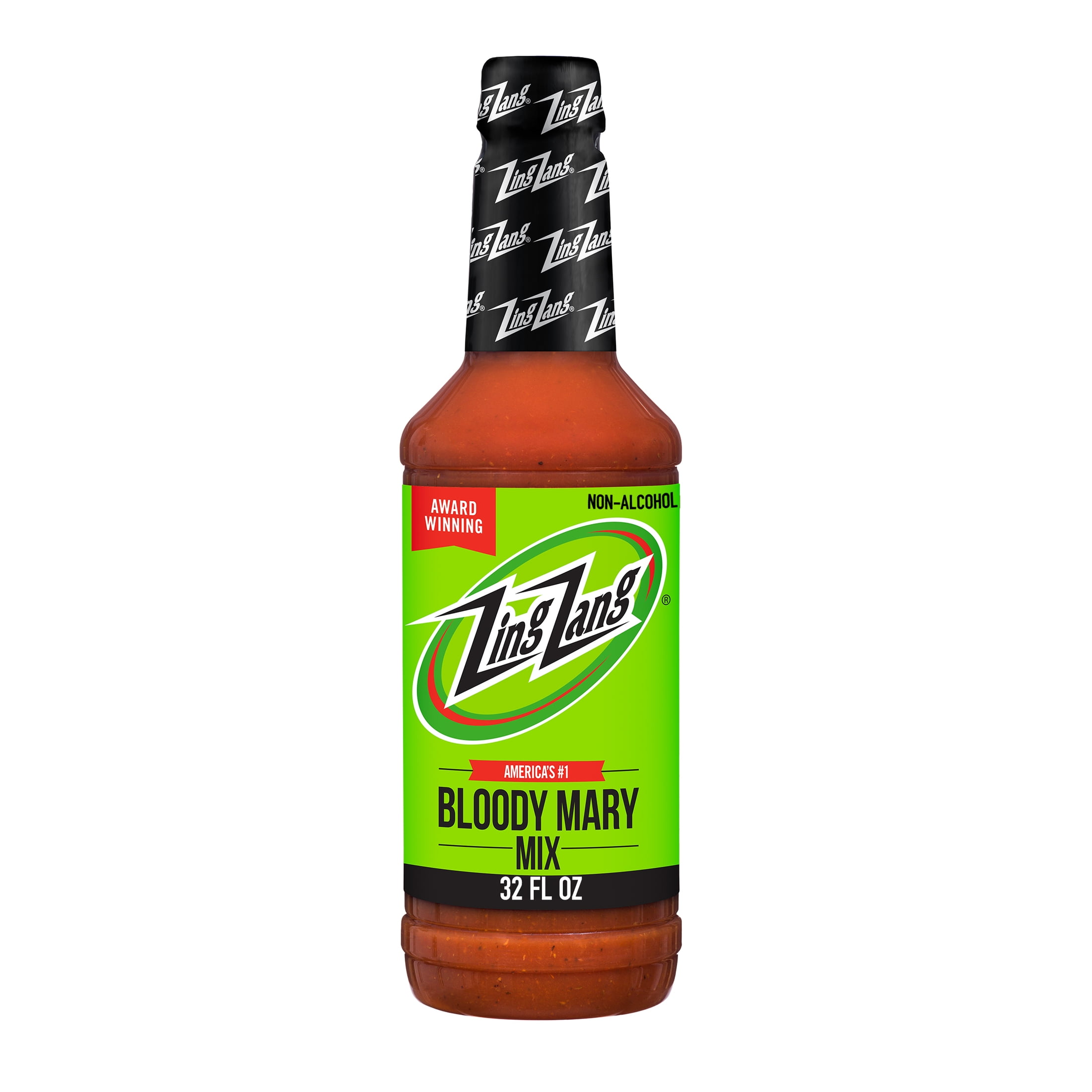 Zing Zang Bloody Mary Mix, Non-Alcoholic Cocktail Mixer, 32 Fl Oz Bottle