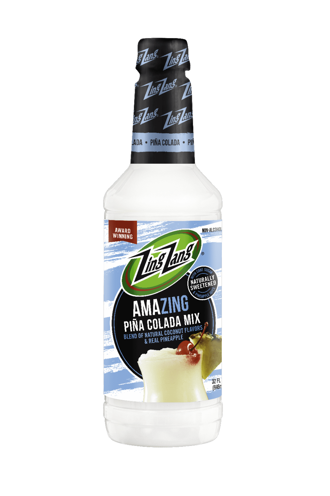 pina Zing Zang Pina Colada, Non-Alcoholic Cocktail Mixer, 32 Fl Oz