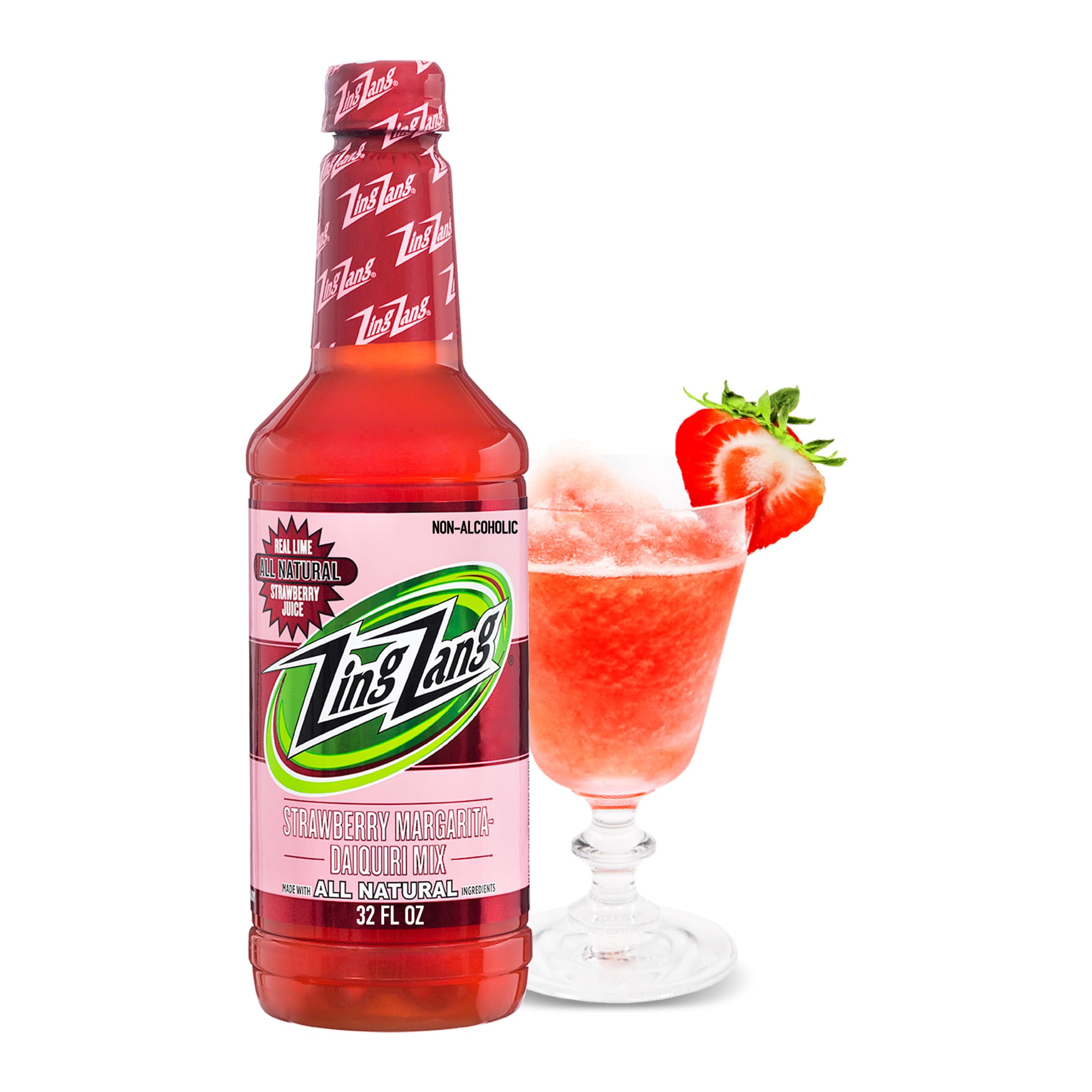 Zing Zang Strawberry MargaritaDaiquiri Mix, NonAlcoholic Cocktail