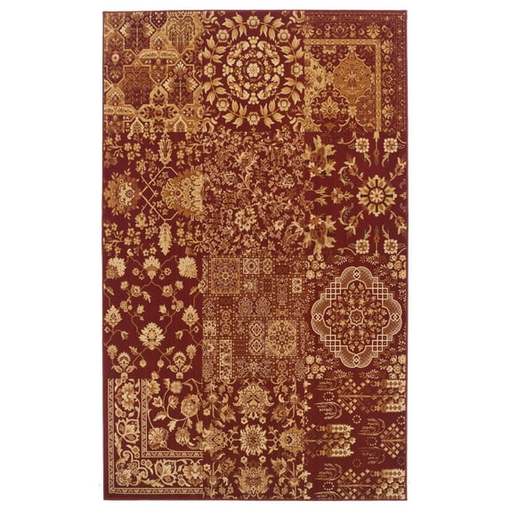 Zingara Area Rug - 4' x 6', Red