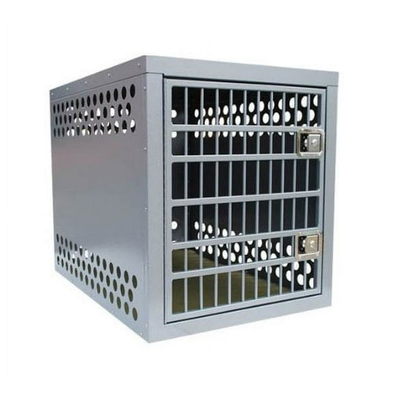 Zinger Winger PR4500 Professional 4500 Aluminum Dog Crate with Two Side Doors and Bonus eXtreme Dog Clicker Whistle Kit Walmart