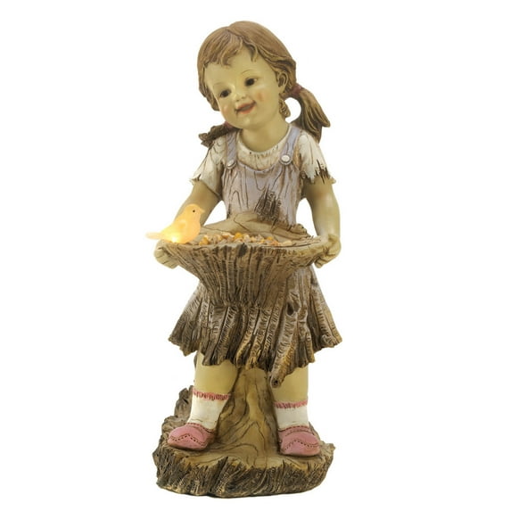 Zingz & Thingz 14.5" Sweet Summertime Solar Statue Garden Statue