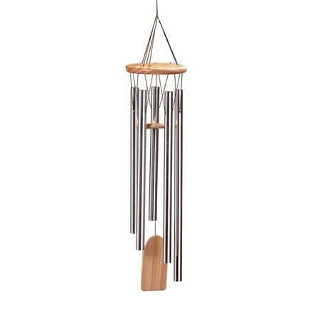 Zingz & Thingz 24" Brown and Silver Resonant Outdoor Wind Chimes