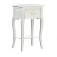 thumbnail image 1 of Zingz & Thingz 25.5" Winter White Contemporary Rectangular Accent Table, 1 of 3