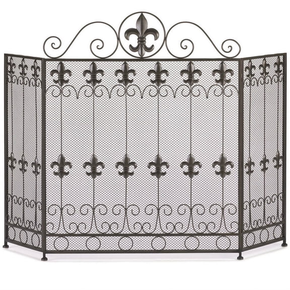 FRENCH REVIVAL FIREPLACE SCREEN