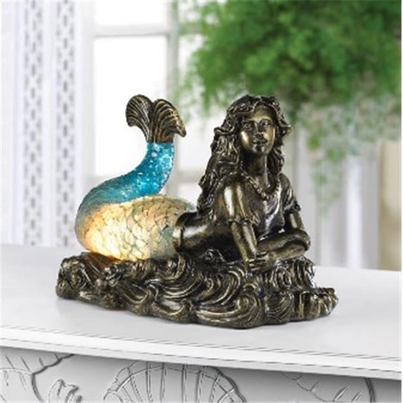Zingz & Thingz 57071202 Sea Maiden Decorative Lamp