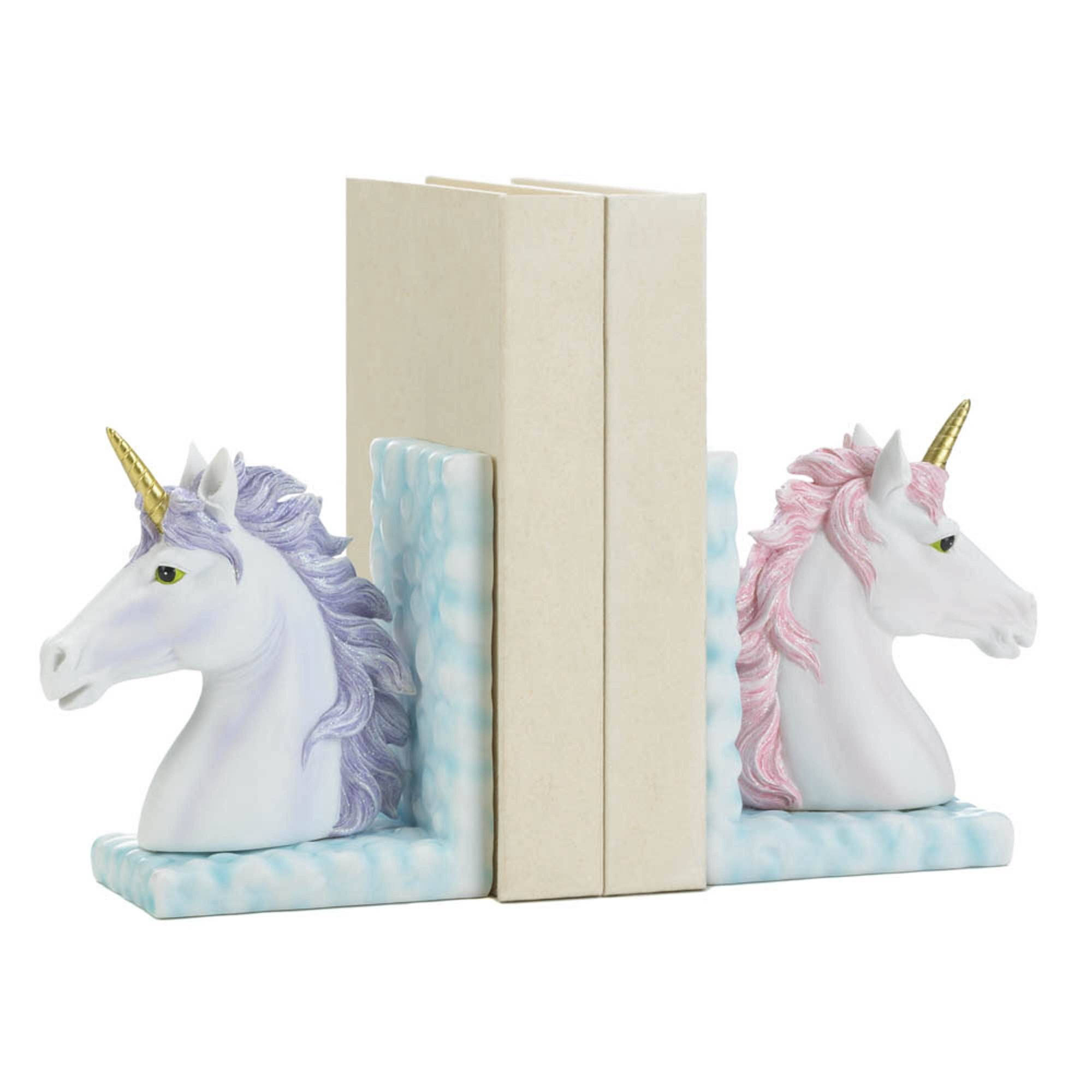 Zingz & Thingz Enchanted Magical Unicorn Bookends - 8