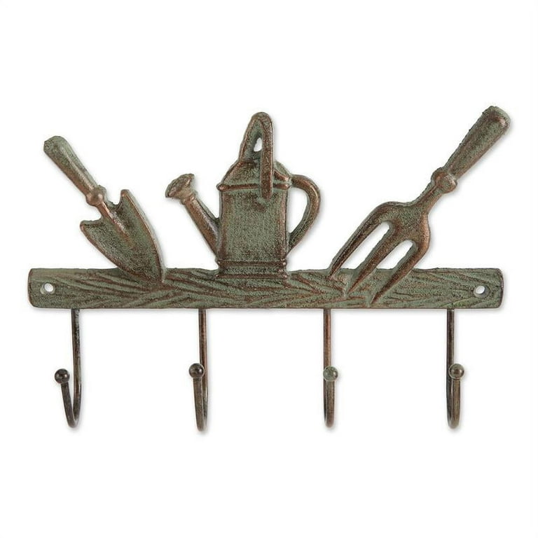 Zingz & Thingz Garden Tools Cast Iron Wall Hook 