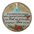 thumbnail image 1 of Zingz & Thingz "Hard to Lose Someone Who's Loved" Outdoor Garden Memorial Stepping Stone - 9.75", 1 of 4