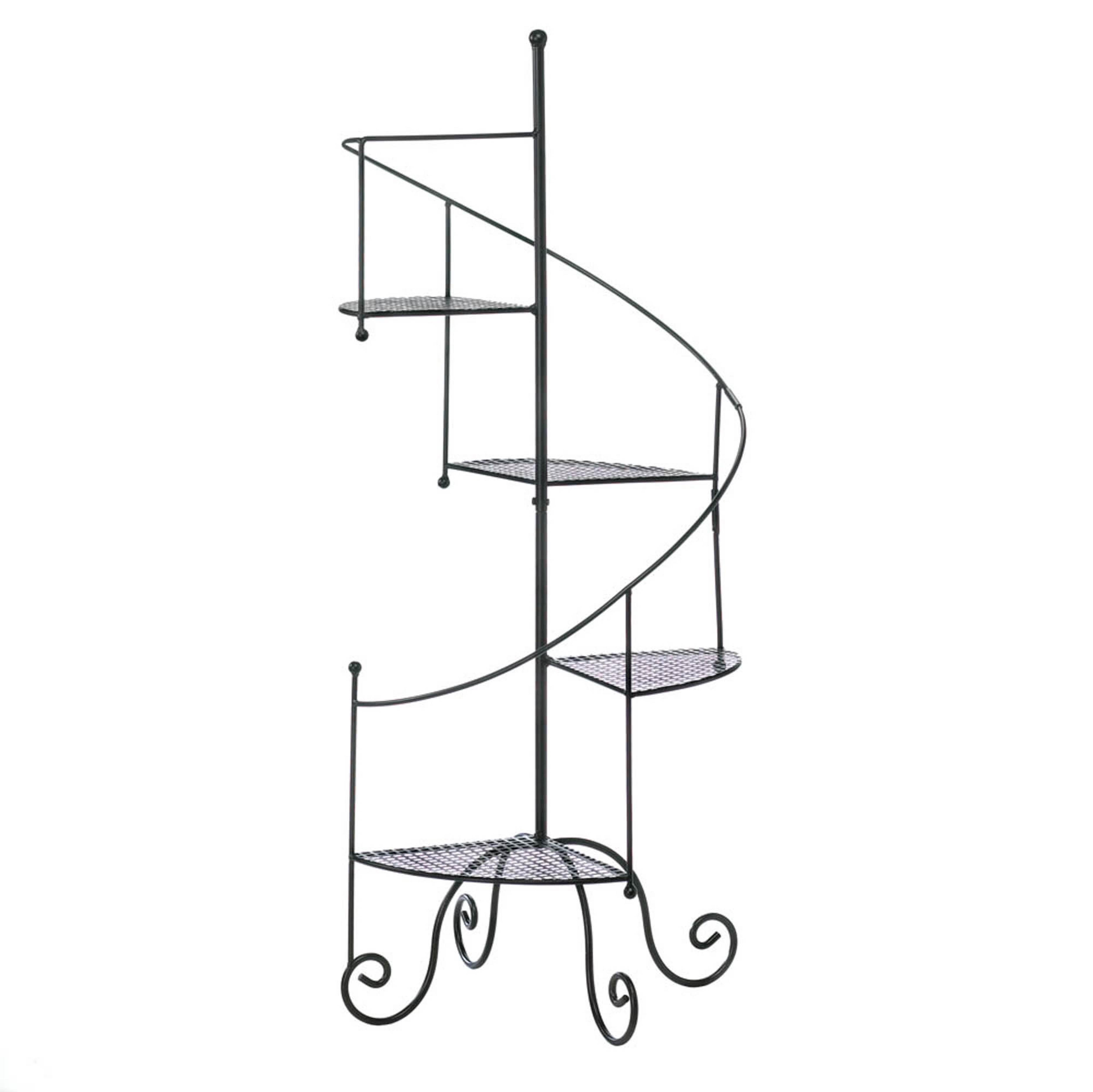 Zingz & Thingz Spiral Showcase Plant Stand 17x16.5x39"
