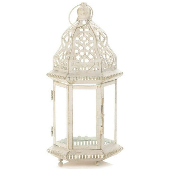 Zingz & Thingz Sublime Candle Lantern - 12" - White