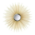 thumbnail image 1 of Zingz & Thingz Vintage Style Rays Wall Mirror - 32" - Gold and Clear, 1 of 4