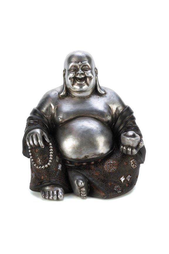 Zingz and Thingz Happy Sitting Buddha Statue