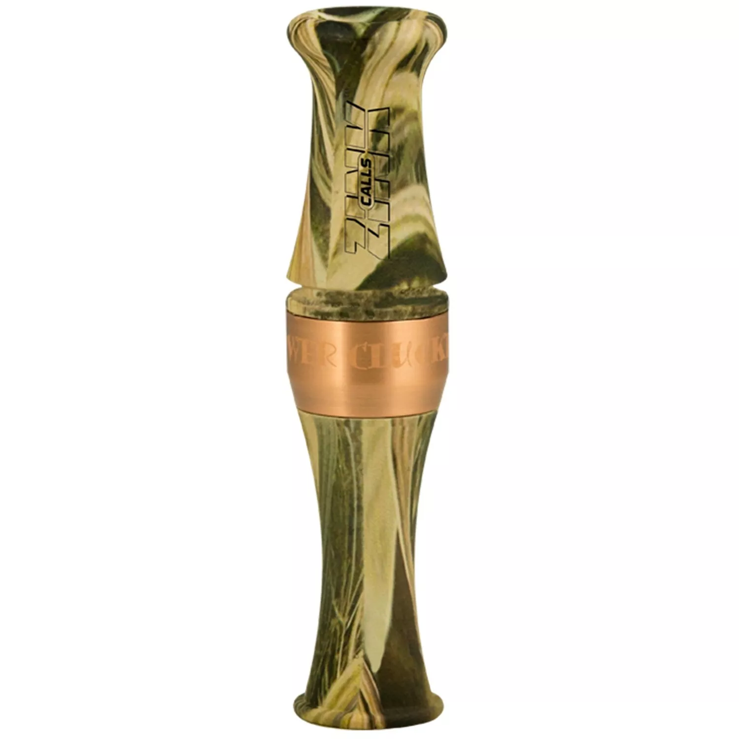 Zink Calls Power Clucker PC-1 Short Reed Goose Call Camo