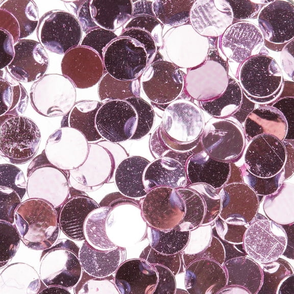 Zink Color Nail Art Spangles Round Dot Pink 100Pc.Cell Phone Embellishment