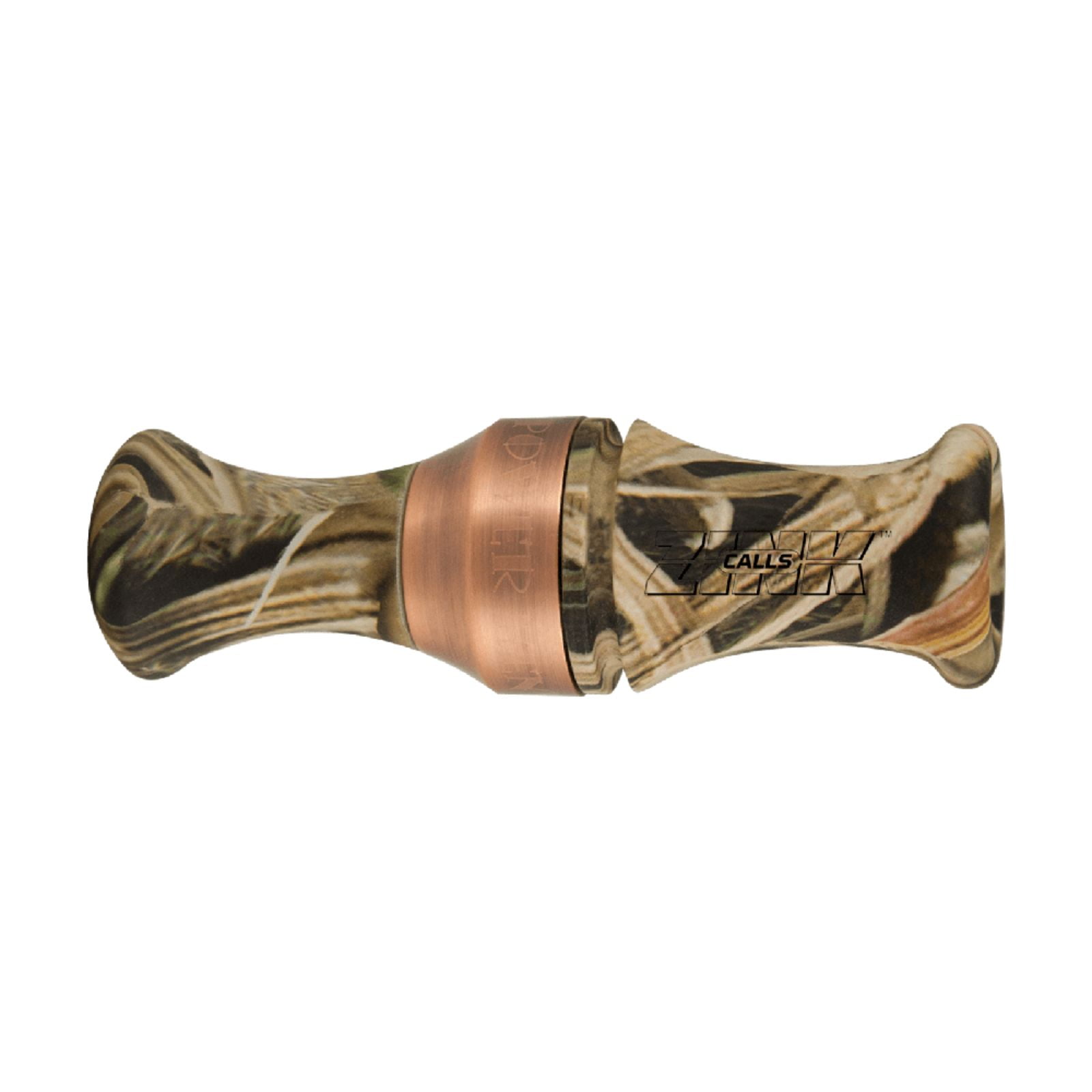 Zink Power Hen PH-2 Double Reed Polycarbonate Duck Call Mossy Oak
