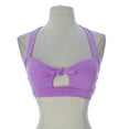 thumbnail image 1 of Zinke Women's Cut-out Halter Ava Bikini Top, Medium, Pastel Orchid, 1 of 2