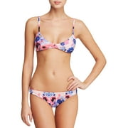 Zinke Womens   Floral Reversible Bikini Swim Top