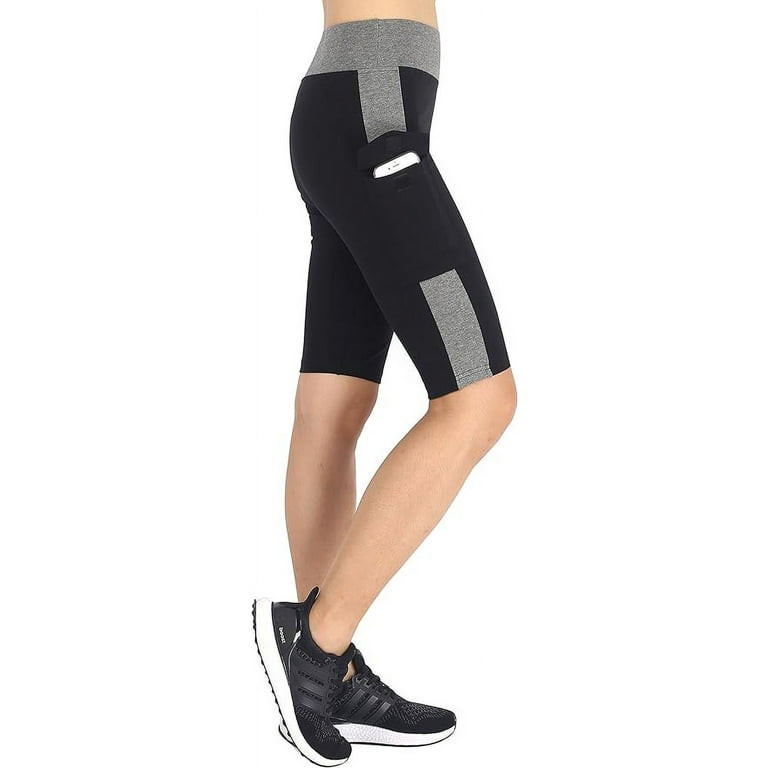 Zinmore Women's Knee Length Tights Yoga Shorts Workout Pants Zinmore Women's Knee Length Tights Yoga Shorts Workout Pants