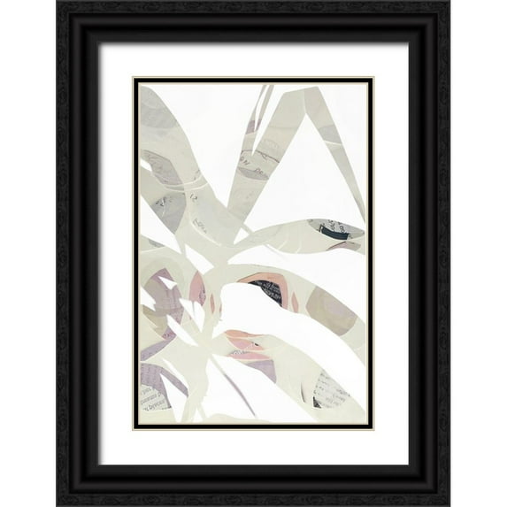 Zinna, Lisa 11x14 Black Ornate Wood Framed with Double Matting Museum Art Print Titled - Inspired By Nature No. 2