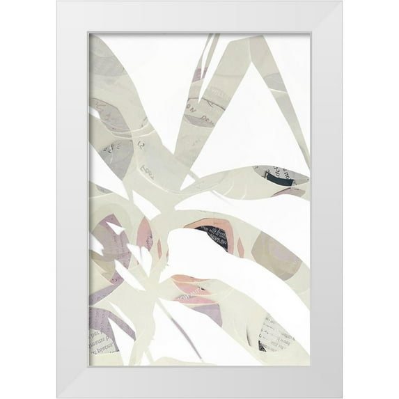 Zinna, Lisa 23x32 White Modern Wood Framed Museum Art Print Titled - Inspired By Nature No. 2