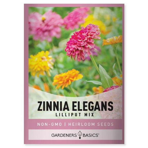 Zinnia Lilliput Mix Seeds