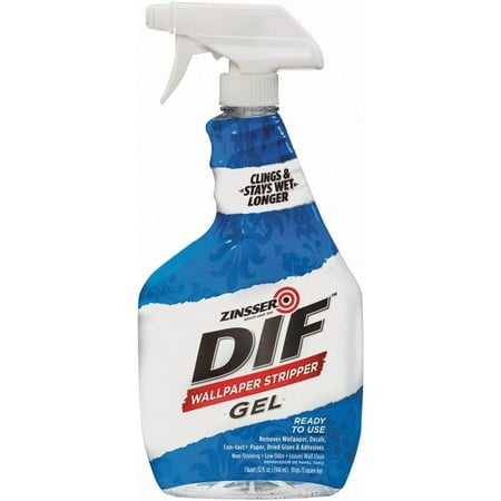 Zinsser 02468 DIF Wallpaper Stripper Gel Spray RTU, 32oz