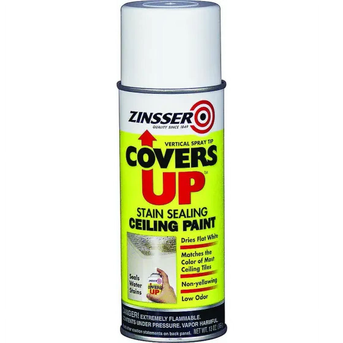 Zinsser 03688 Covers Up Stain Killer Primer Interior Ceiling Paint