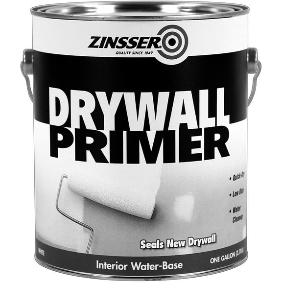 Zinsser Drywall Primer - Low Odor, Interior, White - 1 gal