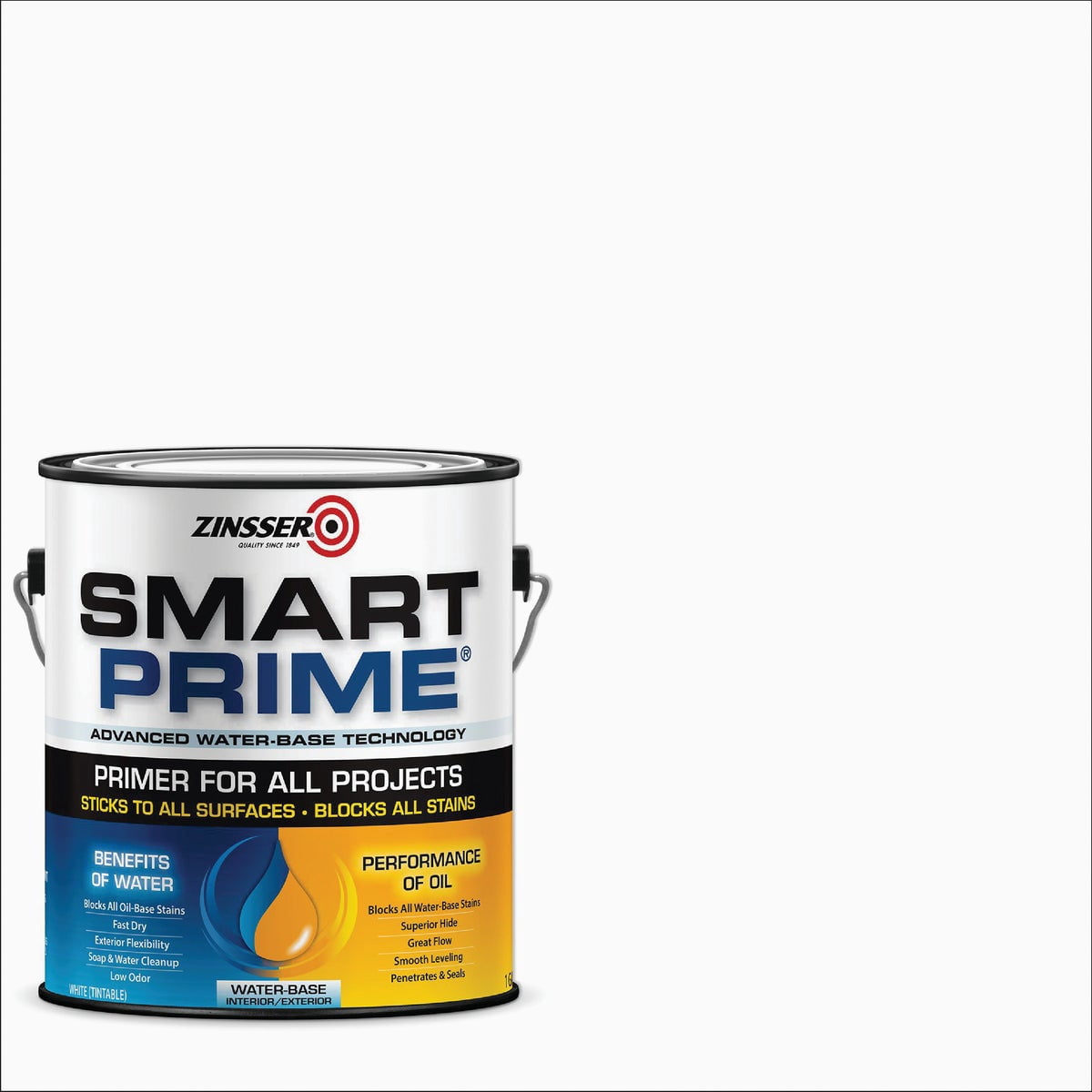 Zinsser 20-Pack of 1 gal 249729 White Smart Prime Water-Based Interior/Exterior Primer/Sealer