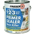 Zinsser 2004 BullsEye 123 Primer Sealer & Stain Killer, 1Qt, Each